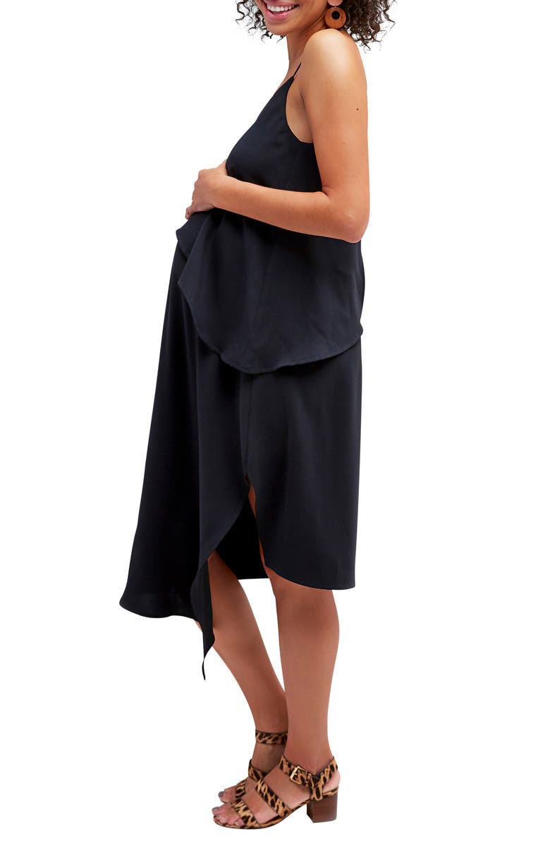 Nom Maternity Beatrice Maternity/Nursing Slipdress, Alternate, color, 