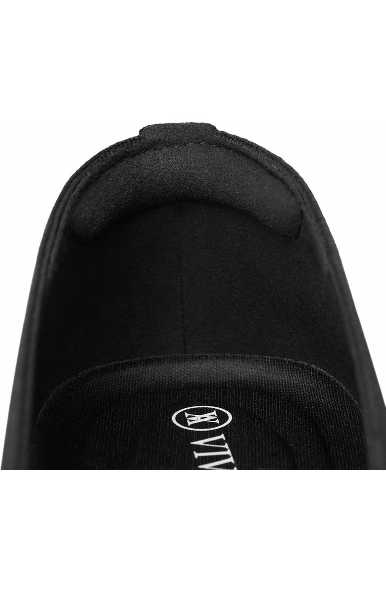 VIVAIA Square-Toe V-Cut Flats, Alternate, color, Black