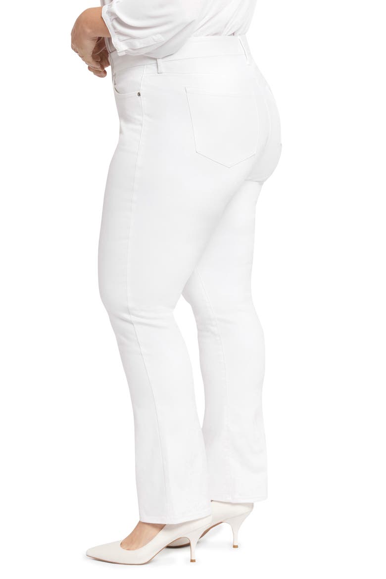 Marilyn Waist Match Straight Leg Jeans, Alternate, color, OPTIC WHITE