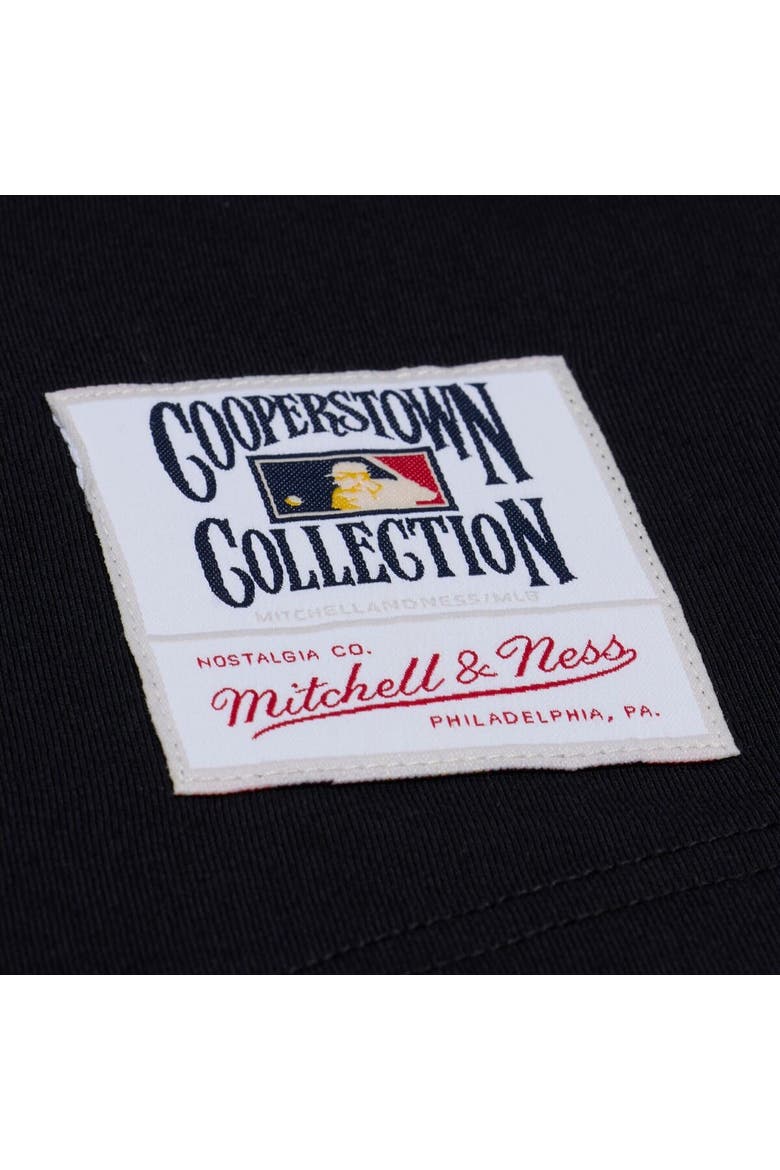 Men's Mitchell & Ness  Black Baltimore Orioles Wild Pitch Ringer T-Shirt, Alternate, color, Black