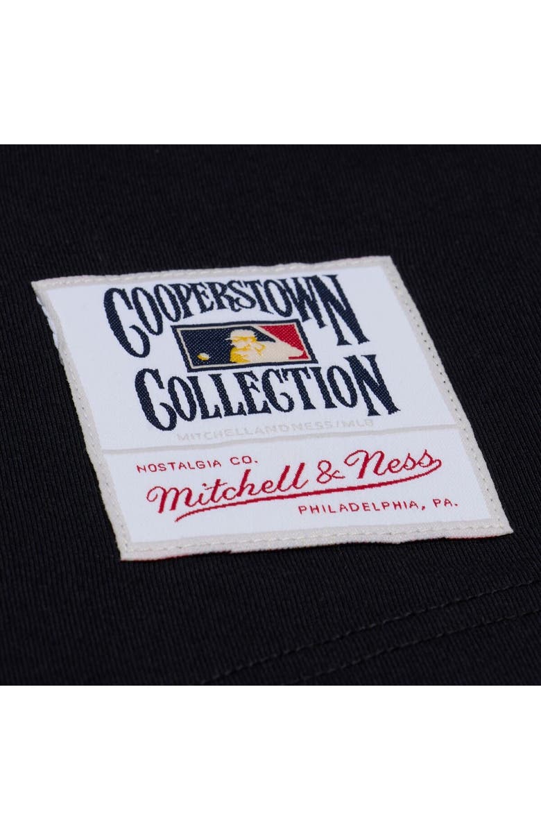 Mitchell & Ness Men's Mitchell & Ness Black Baltimore Orioles Wild Pitch Ringer T-Shirt, Alternate, color,