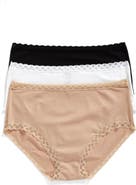 Natori 3-Pack Cotton Full Briefs