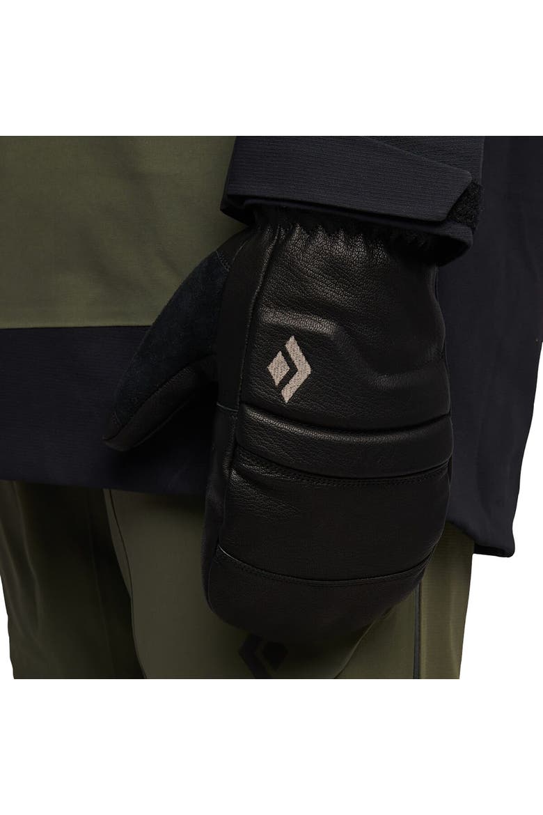 Spark Mitten, Alternate, color, Black/Black