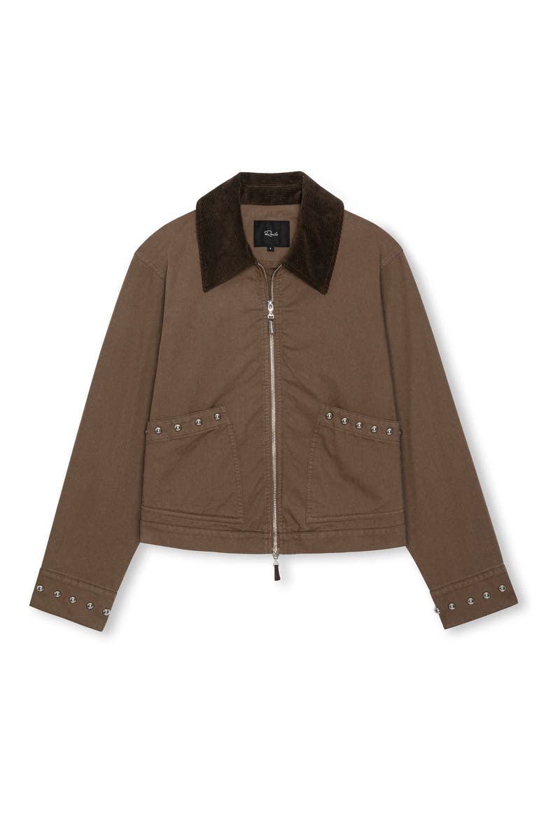 Redding Studded Utility Jacket, Alternate, color, BRONZE