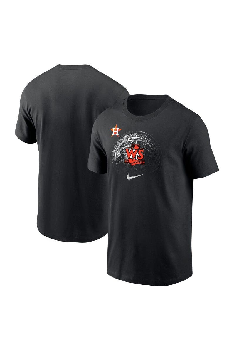 Nike Men's Nike Black Houston Astros 2022 World Series Worldwide Event T-Shirt, Main, color,