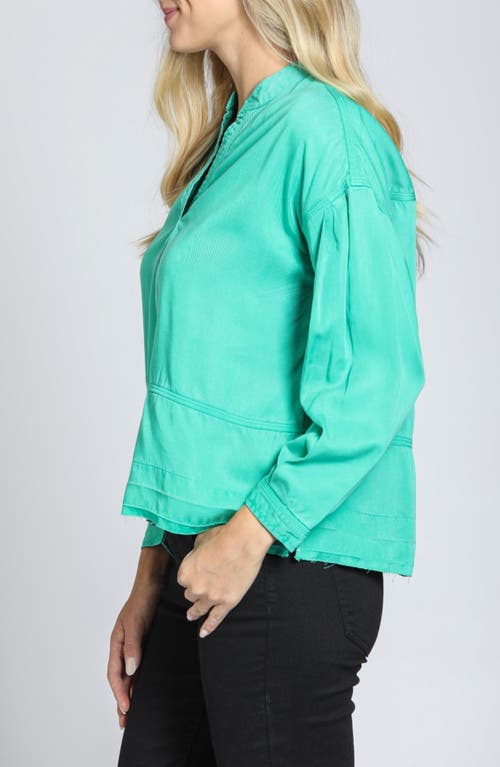 Apny Release Hem Pullover Top