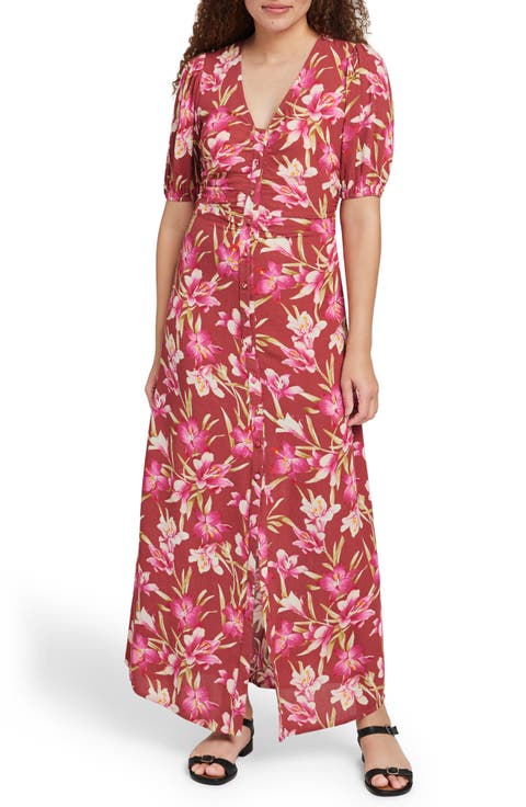 Sorrento Print Maxi Dress