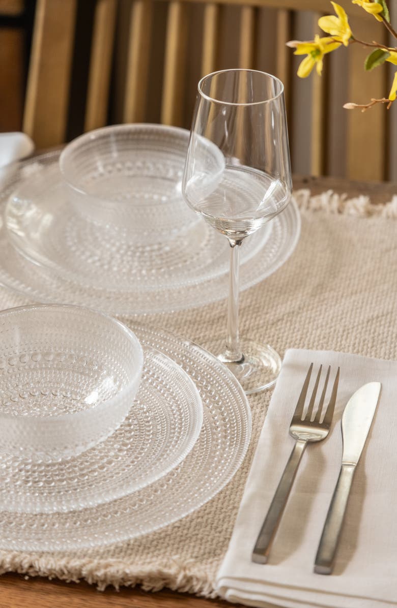 Fortessa Arezzo Brushed 20-Piece Flatware Set, Alternate, color, Silver