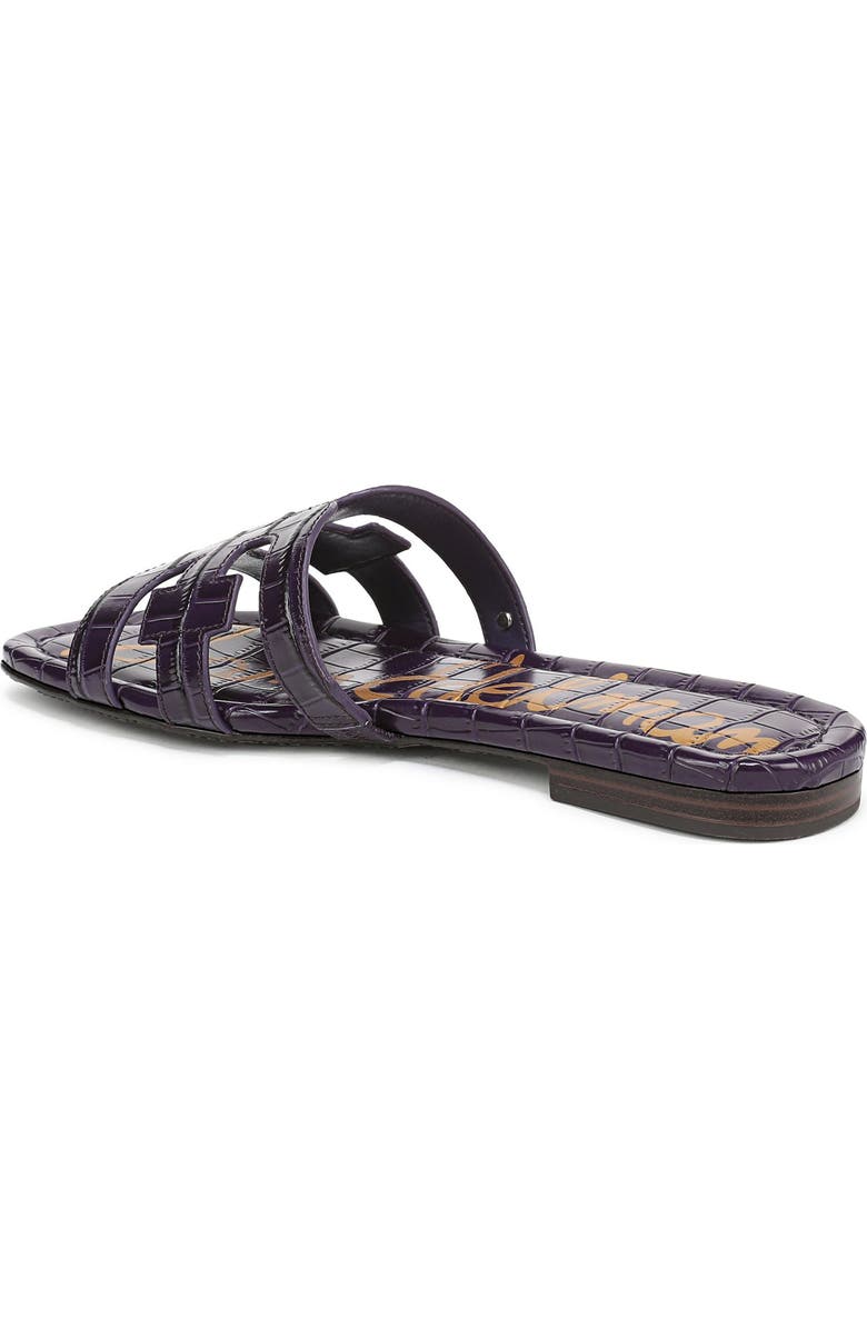 Sam Edelman Bay Cutout Slide Sandal - Wide Width Available, Alternate, color, Winter Violet