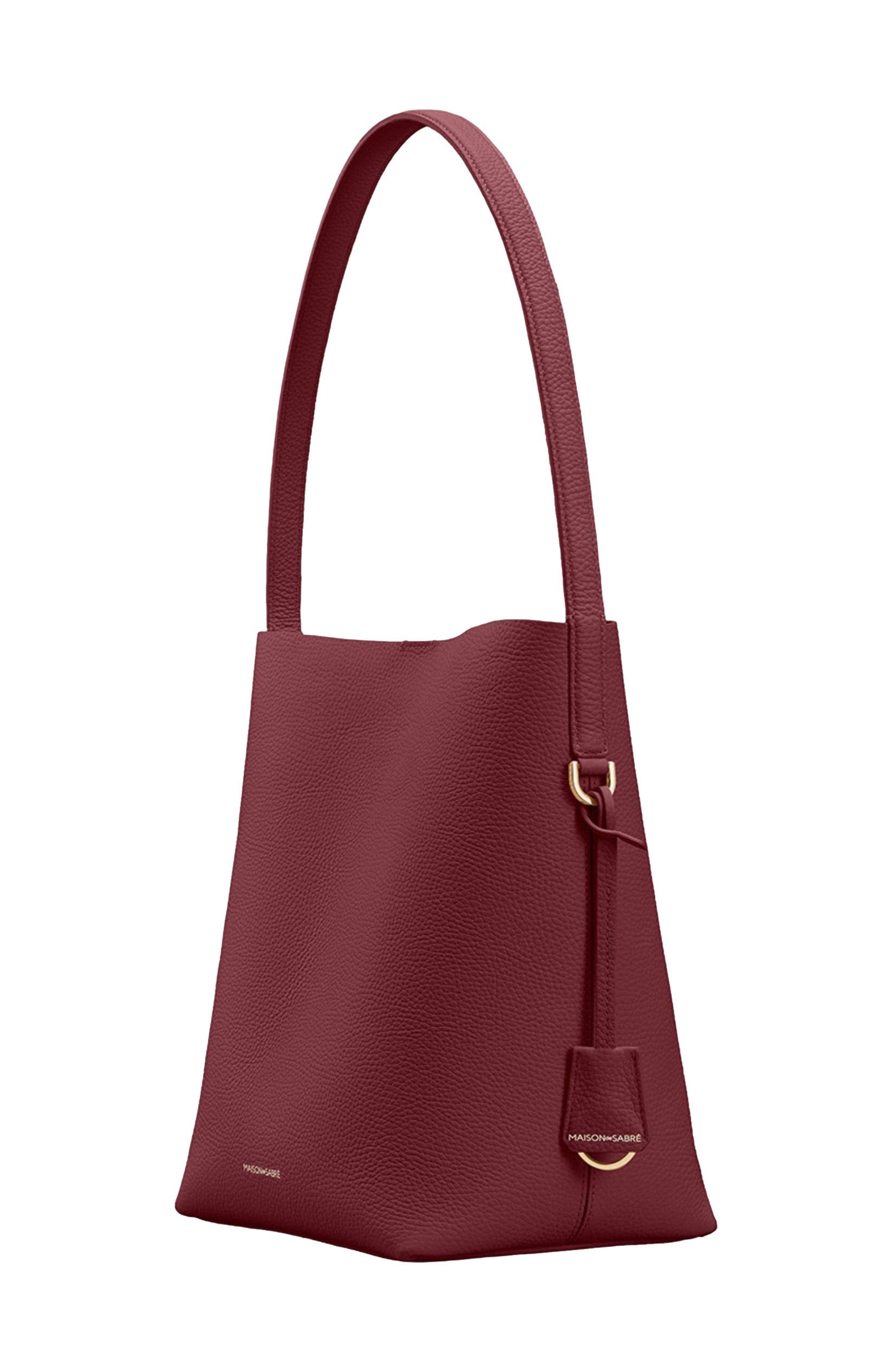 The Bucket Soft Tote, Alternate, color, Plum Nude