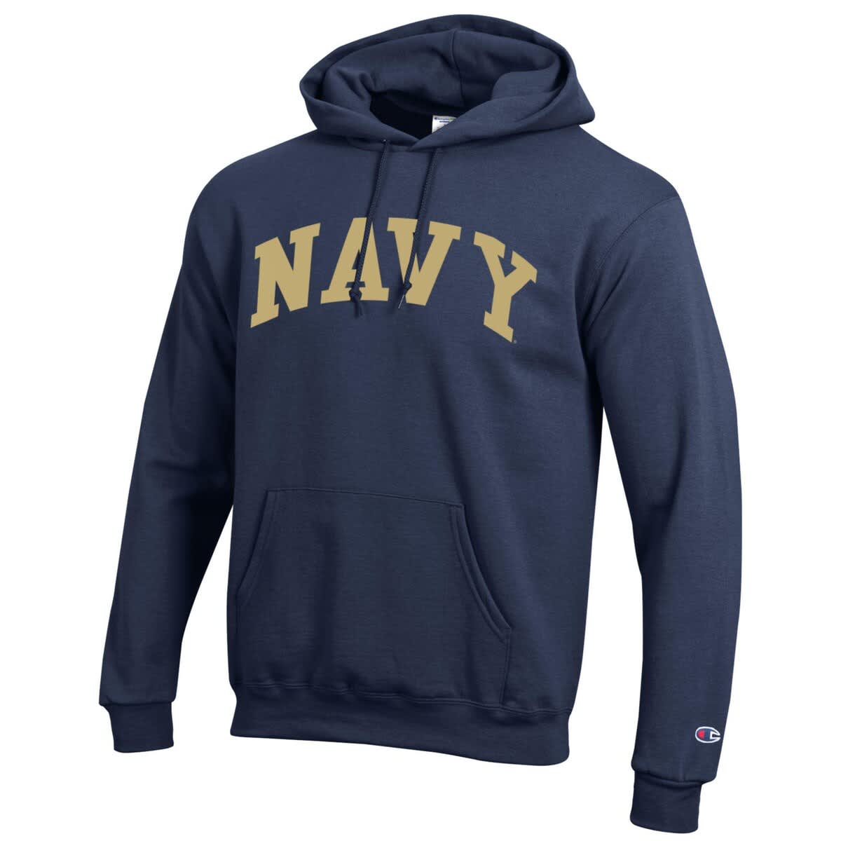 Champion Men's Champion Navy Navy Midshipmen Basic Arch Fleece Pullover ...