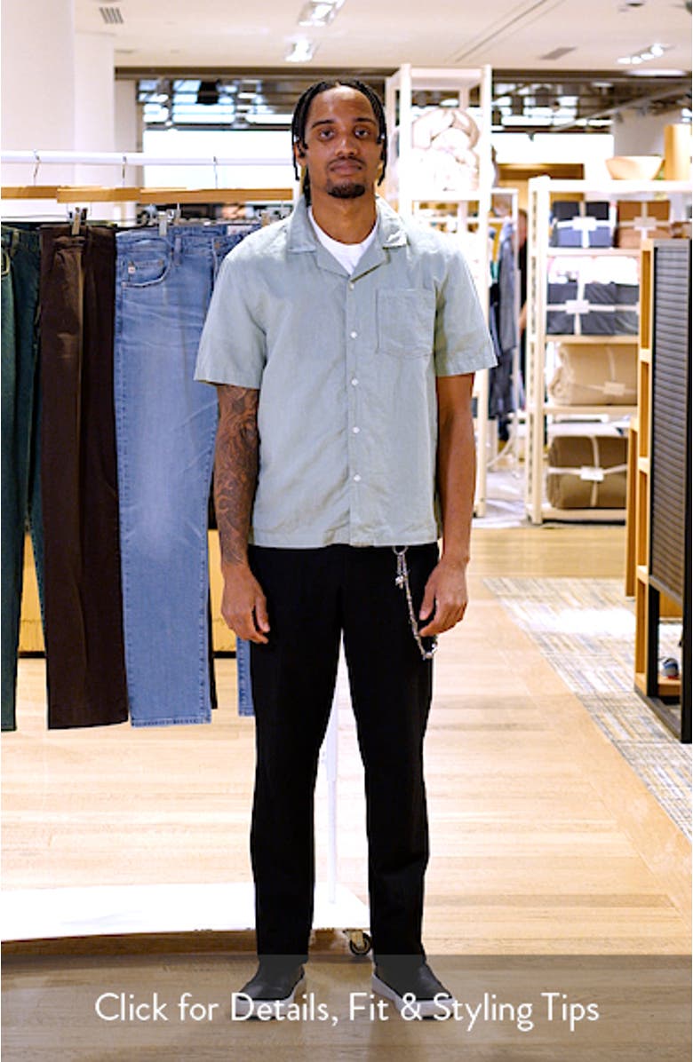 Foster Linen & Cotton Camp Shirt, sales video thumbnail