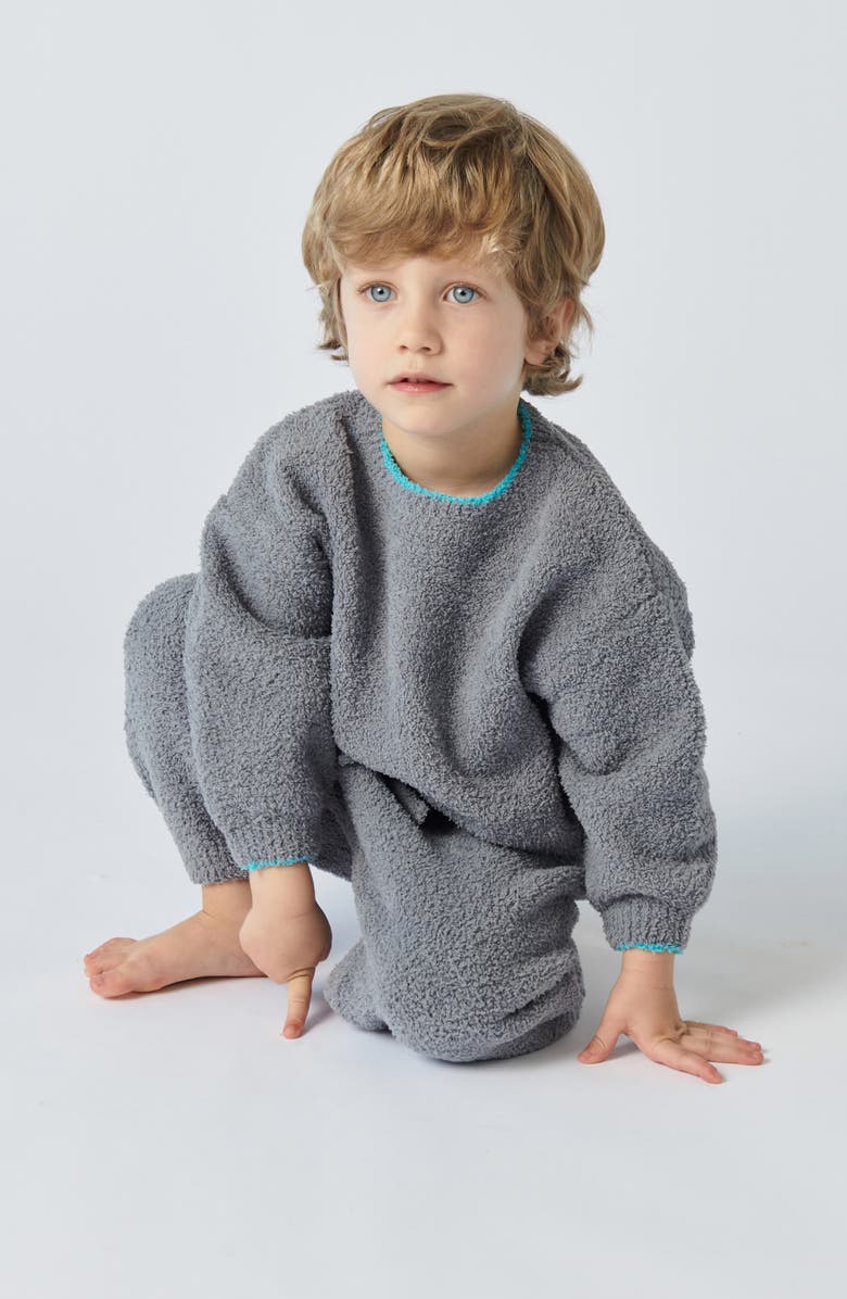 7 A.M. Enfant Fuzzy Recycled Polyester Sweater, Alternate, color, 