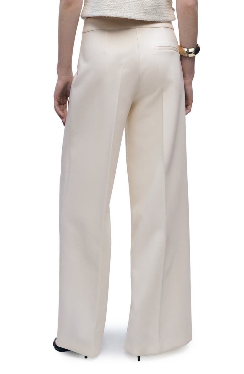 MANGO Wide Leg Suit Pants, Alternate, color, 