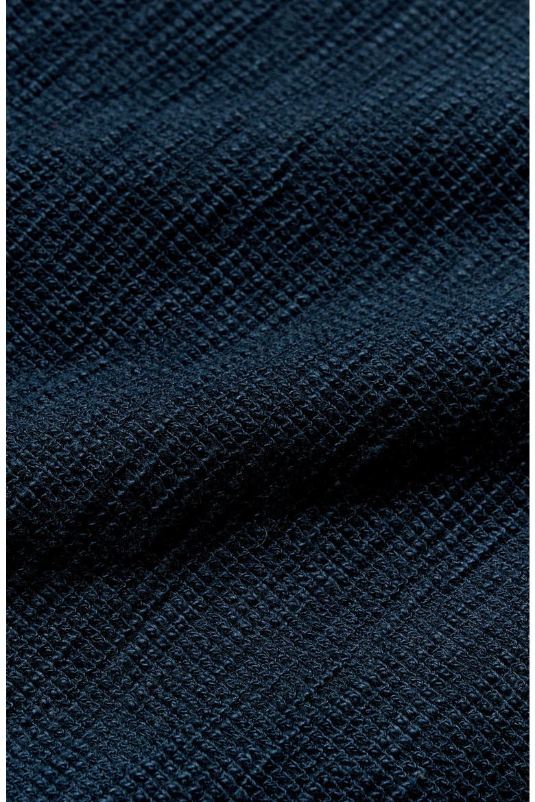 Slub Tuck Henley, Alternate, color, CARBON BLUE