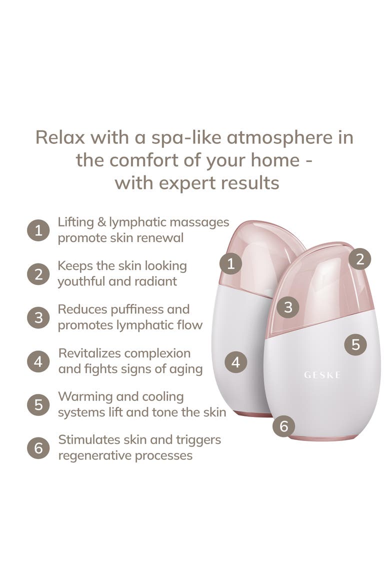 SmartAppGuided Cool & Warm Eye & Face Massager | 7 in 1, Alternate, color, Starlight