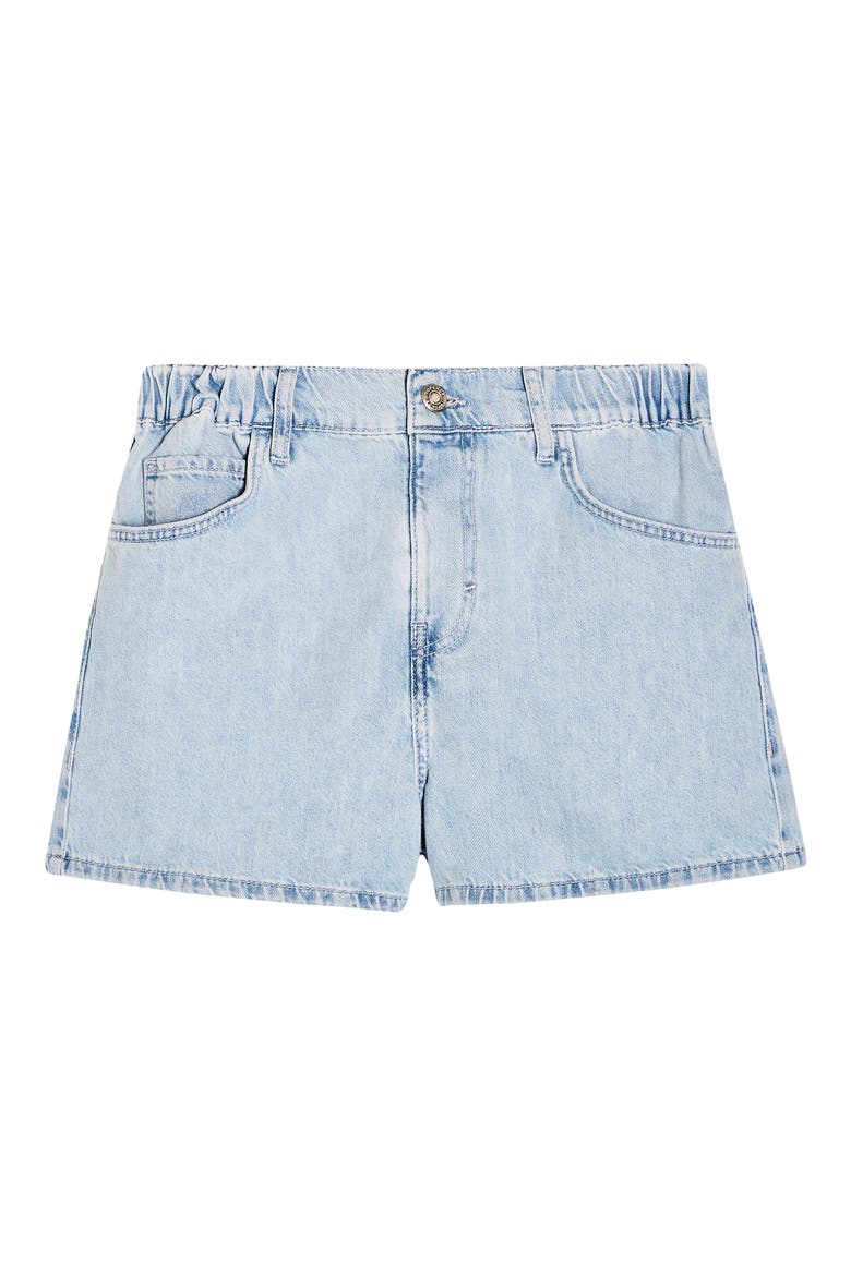 Sofia Beach Denim Shorts, Alternate, color, BLEACH