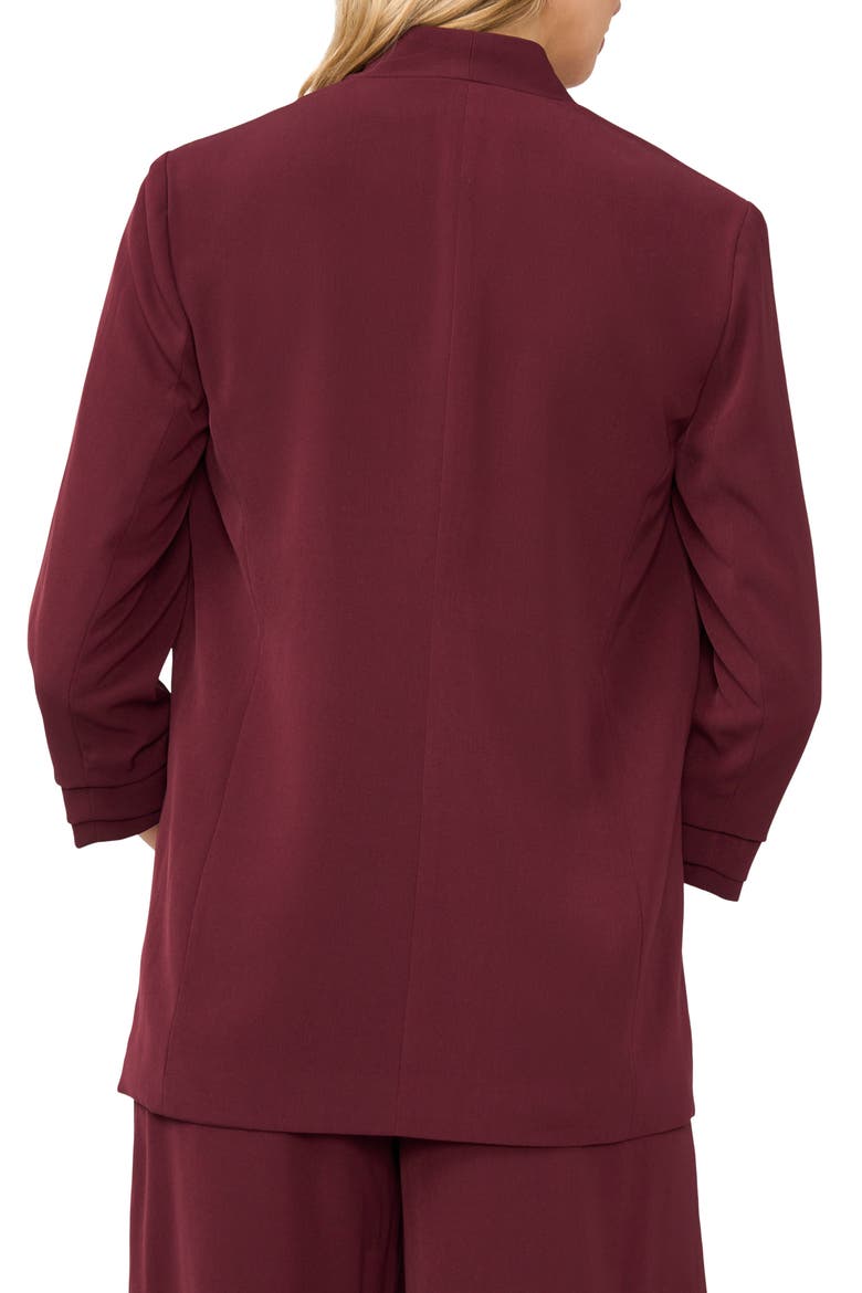 Open Front Blazer, Alternate, color, WINTERBERRY