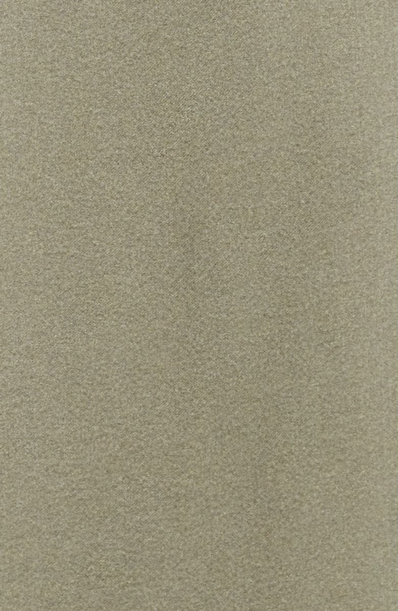 Vince Camuto Placed Print Satin Gown, Alternate, color, Light Sage