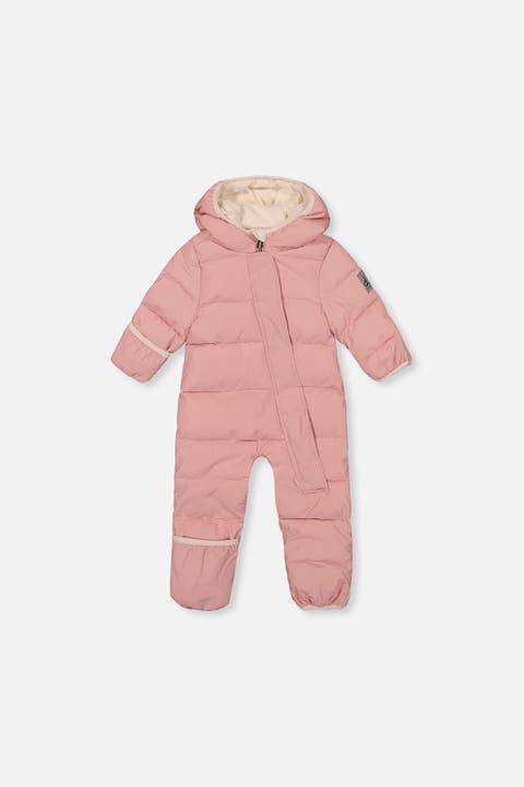 Cloud Car Seat Adapted Fleece-Lined One Piece Snowsuit