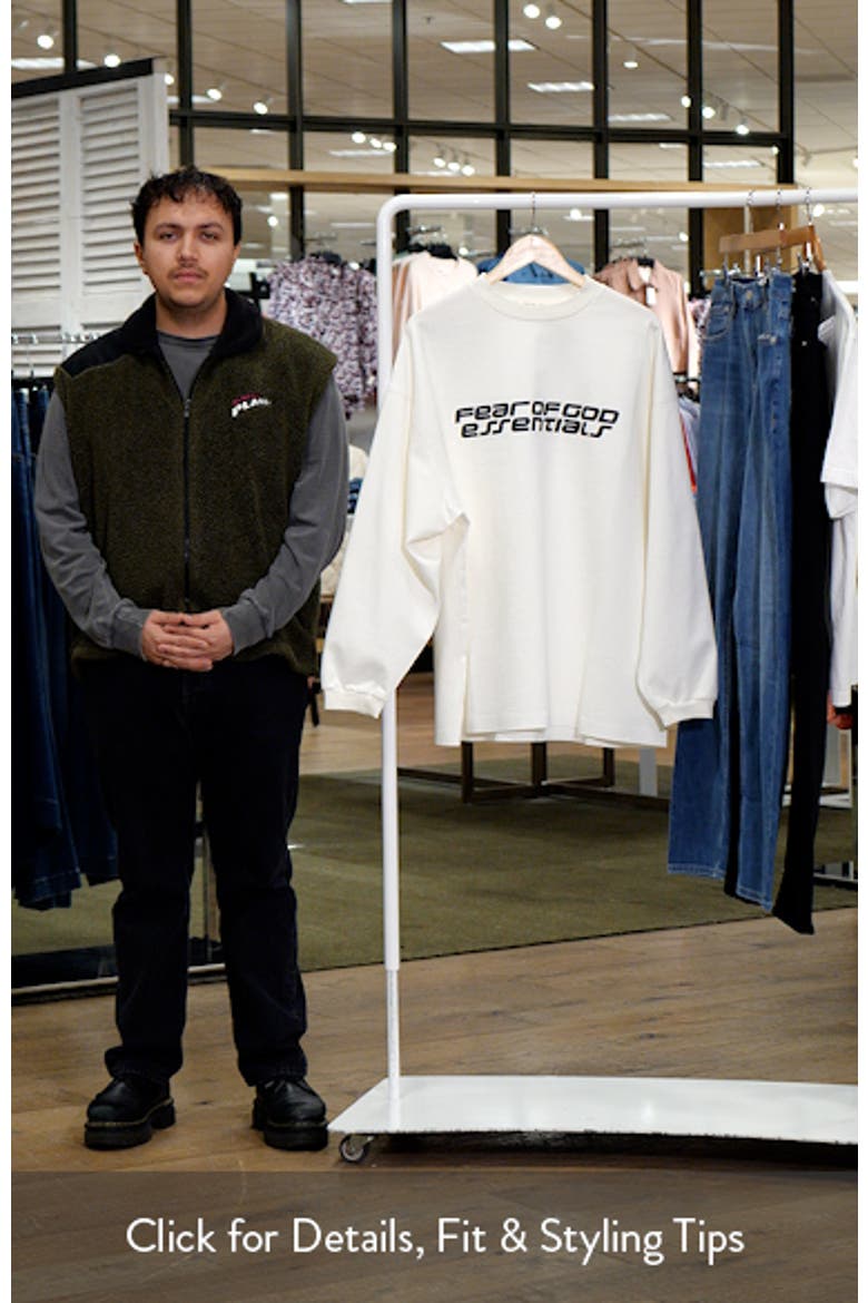 90s Fit Long Sleeve Logo Graphic T-Shirt (Men) | Nordstrom
