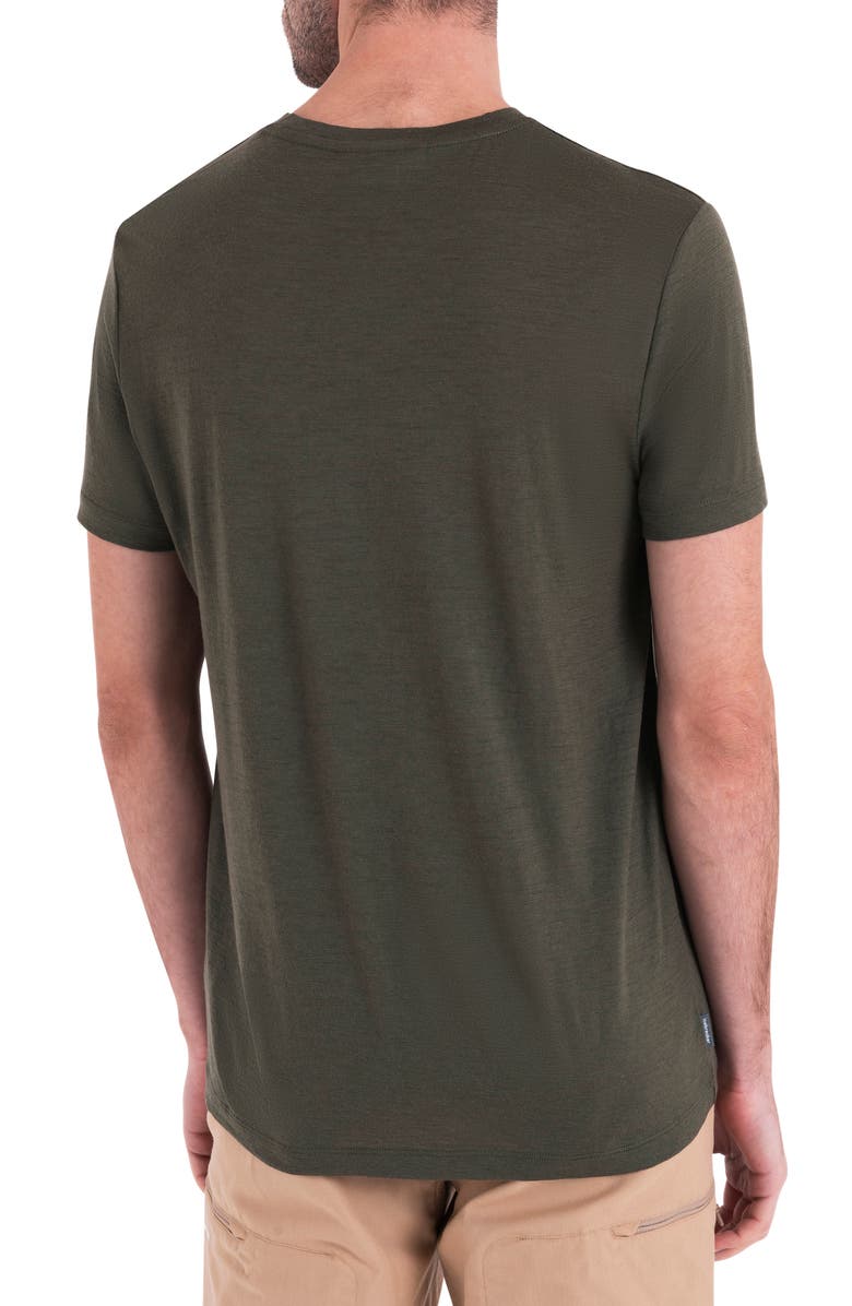 Icebreaker Merino 150 Tech Lite III Short Sleeve T-Shirt, Alternate, color, Loden