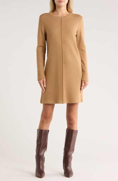 AREA STARS Barr Long Sleeve Sweater Dress