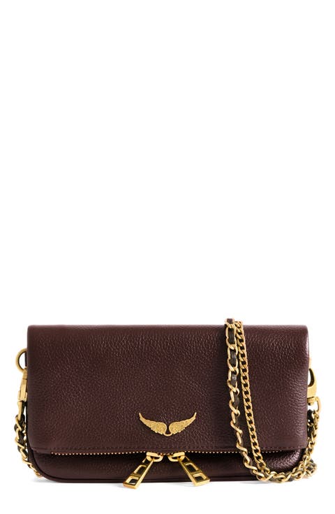 Rock Nano Leather Crossbody Bag