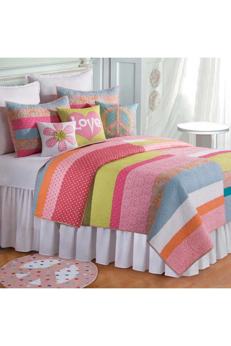 Hadley Bedding, Main, color, Pink