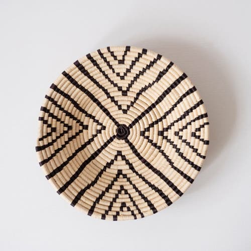 Maadili Collective Quadrants Basket In Brown