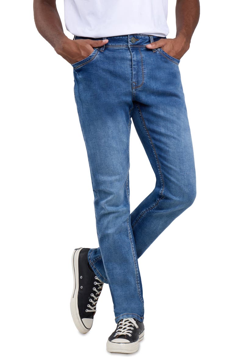 Supersoft Slim Fit Skinny Jeans, Alternate, color, MEDIUM BLUE