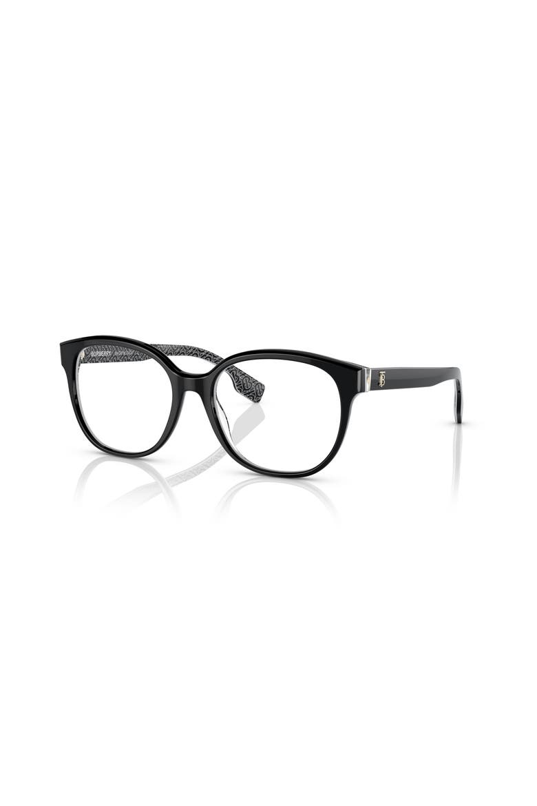 54mm Square optical glasses, Main, color, Black