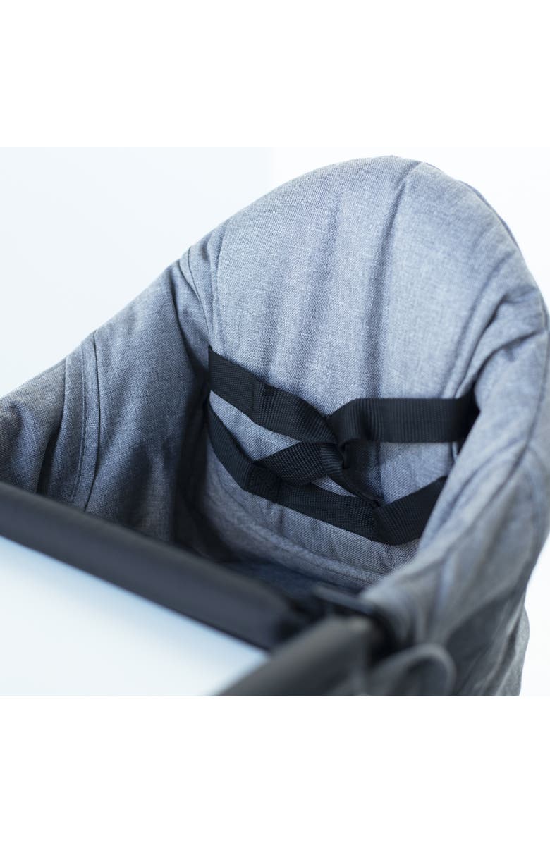 Guzzie and Guss Perch Portable Hook-On Baby Highchair - Compact, Travel-Friendly & Fits Most Tables, Alternate, color, Black