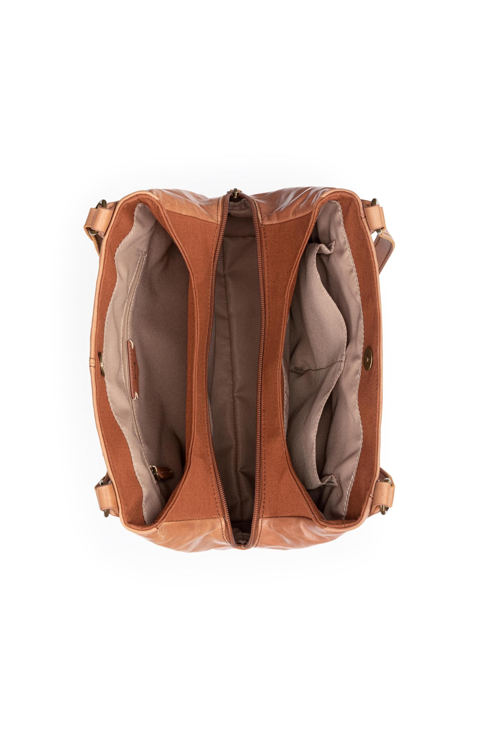 Melrose Satchel Bag, Alternate, color, Tobacco Floral Emboss