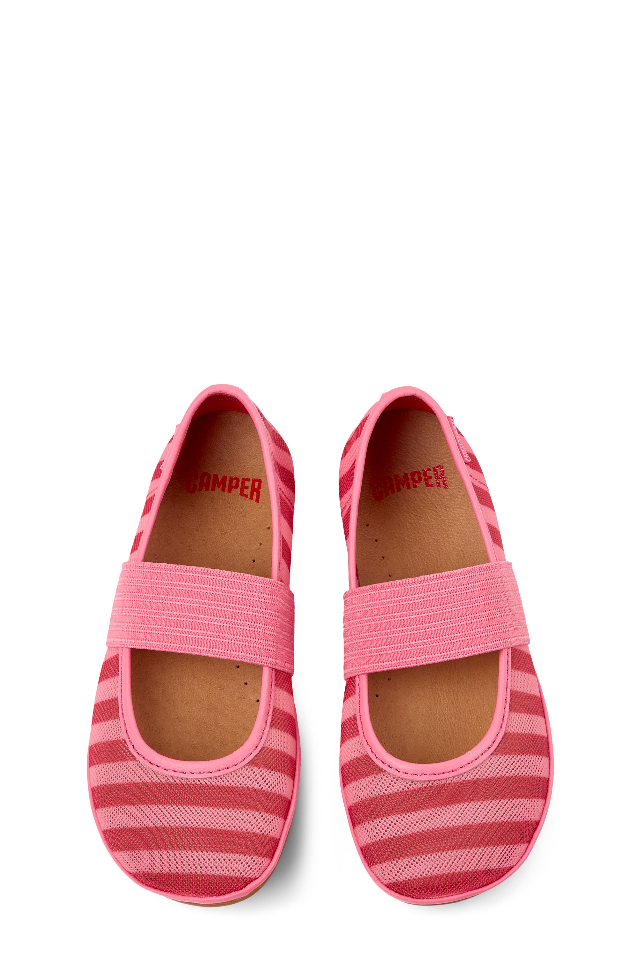 Camper Kids' Right Mary Jane Ballet Flat, Alternate, color, Multi - Pink