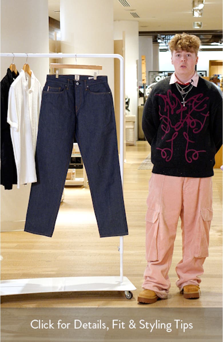 The Barrel Classic Straight Leg 12.5-Ounce Selvedge Jeans, sales video thumbnail