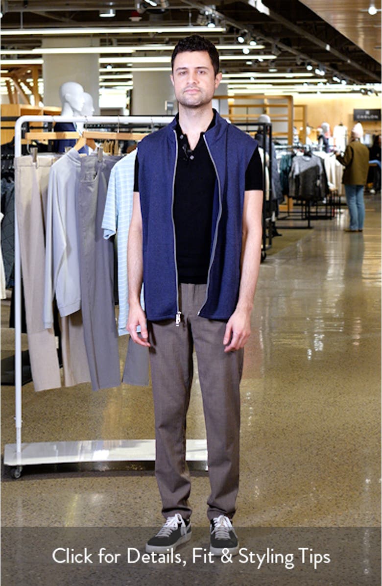 Crown Fleece Sweater Vest, sales video thumbnail