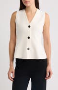 Anne Klein Peplum Vest