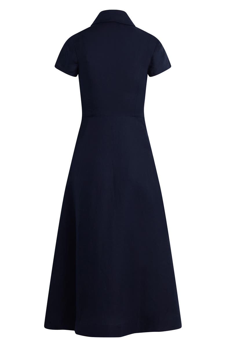 Favorite Daughter The Sunday Best Maxi Shirtdress, Alternate, color, Navy
