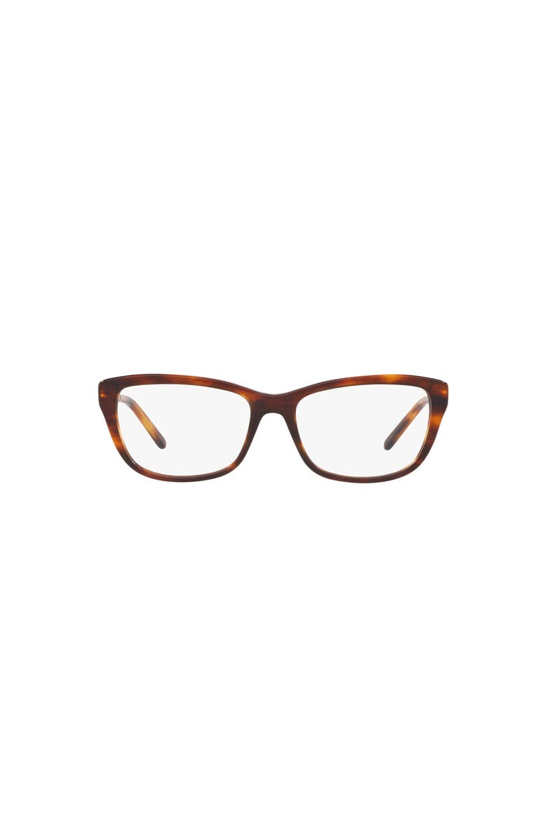 Ralph Lauren 54mm Rectangle optical glasses, Alternate, color, Tortoise