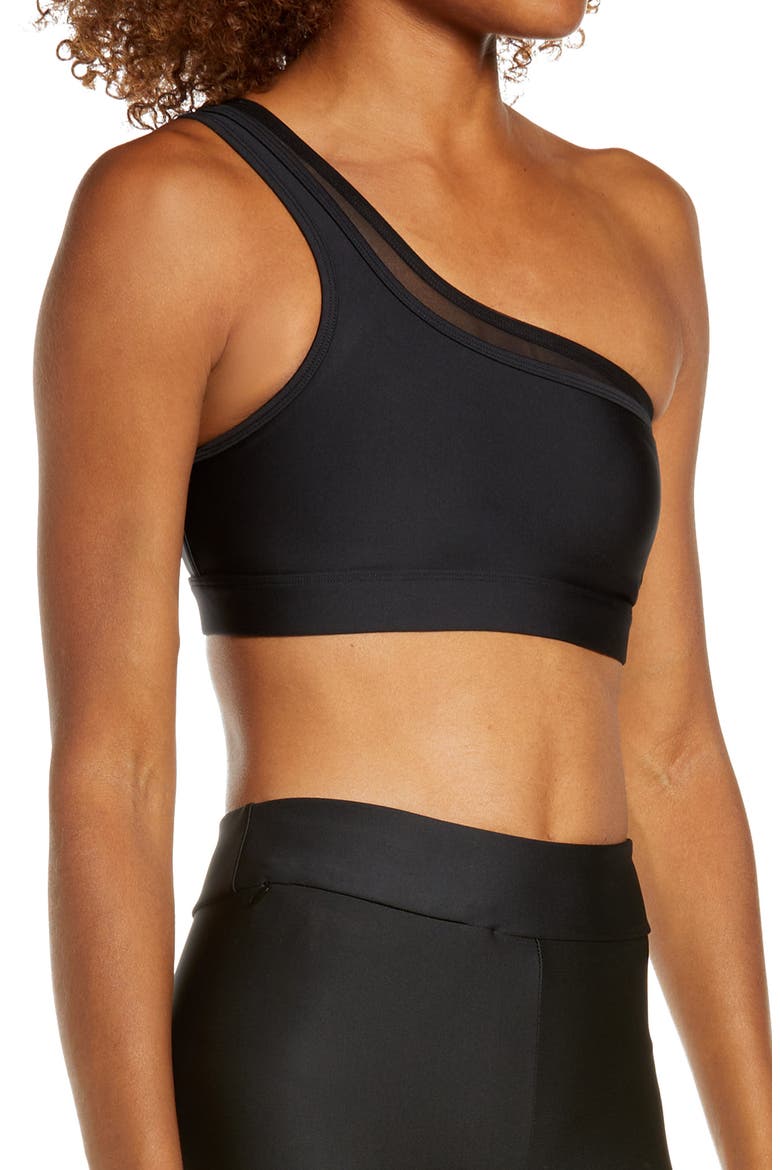Airlift Excite Sports Bra, Alternate, color, BLACK
