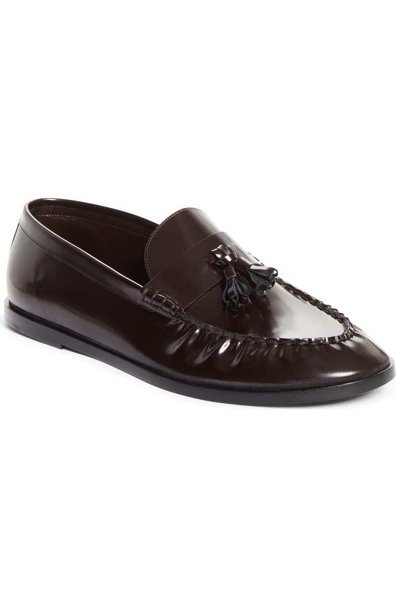The Row Tassel Loafer, Main, color, Espresso