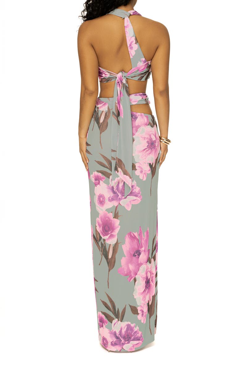 JLUXLABEL New Age Crop Top & Skirt Set, Alternate, color, 