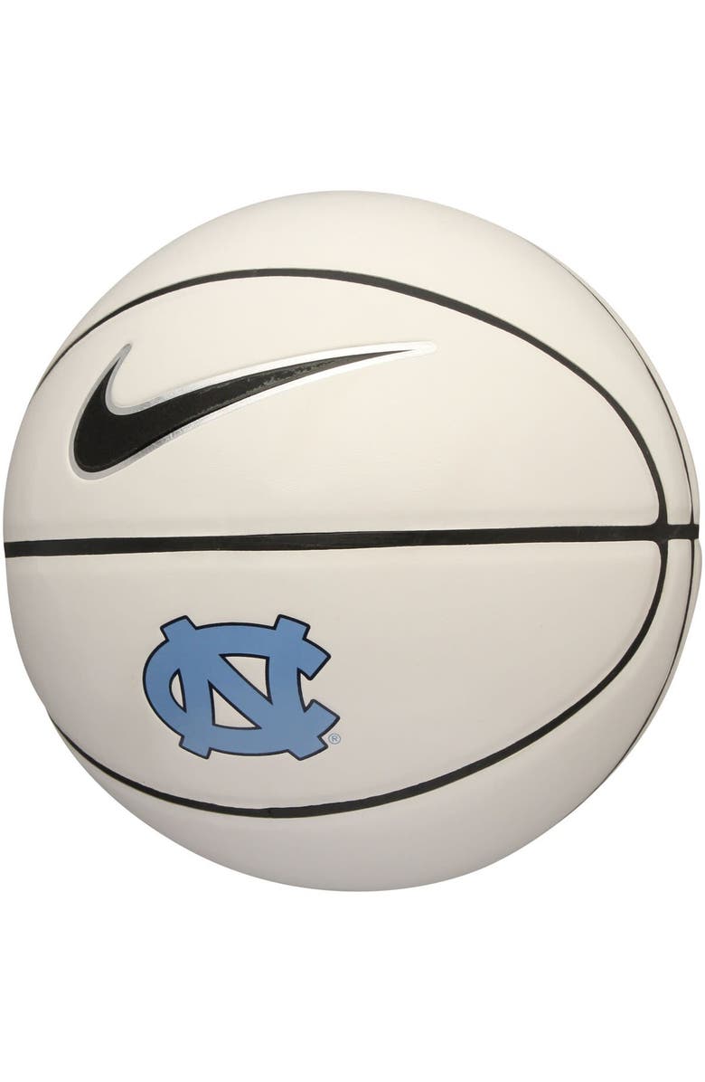 Nike North Carolina Tar Heels Autographic Basketball, Alternate, color, Brown