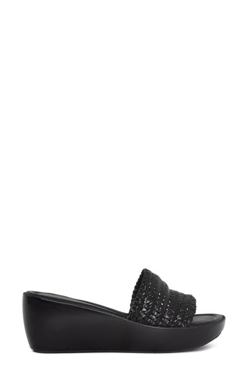 DONALD PLINER DONALD PLINER BASKETWEAVE WEDGE SANDAL 
