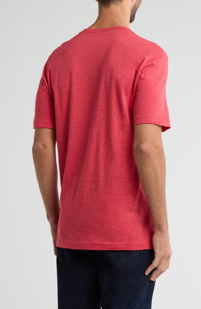 TravisMathew Entrance Fee Cotton Graphic T-Shirt, Alternate, color, Heather Red