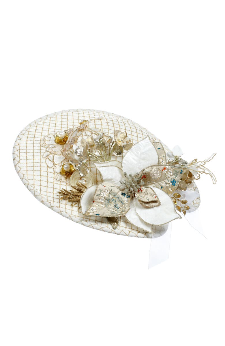 Mark Roberts Hat Ornament, White, Main, color, White