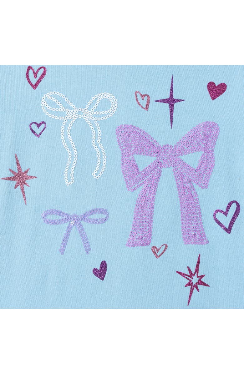 Andy & Evan Kids' Sequin Tee & Tulle Skirt, Alternate, color, 