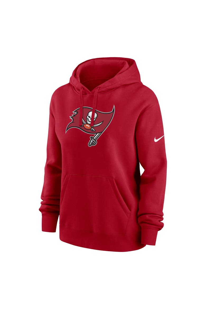 Women's Nike Red Tampa Bay Buccaneers Club Fleece Pullover Hoodie, Alternate, color, Red