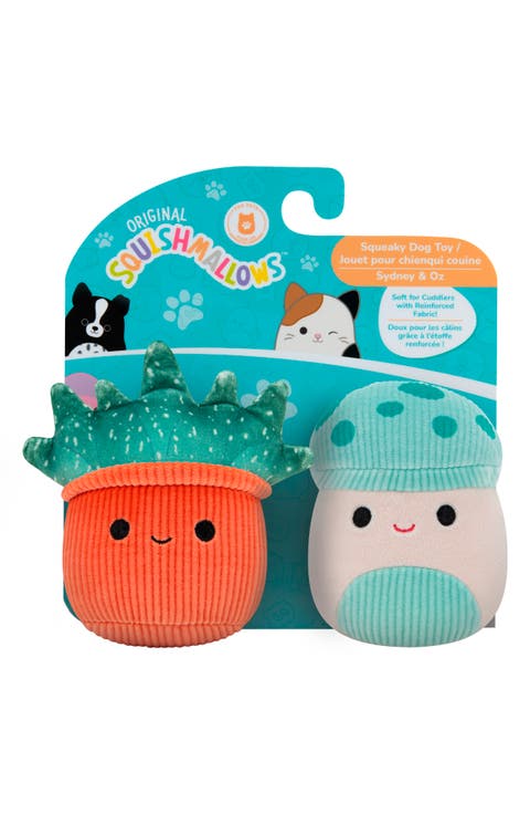 3.5" Set of 2 Squeaky Pet Toys